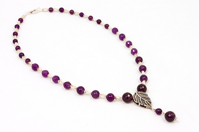 amethyst necklace