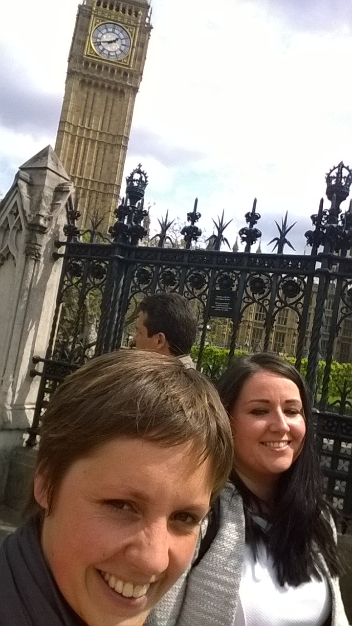 First Big Ben Selfie with Angela Crawley, MP for Lanark and Hamilton East