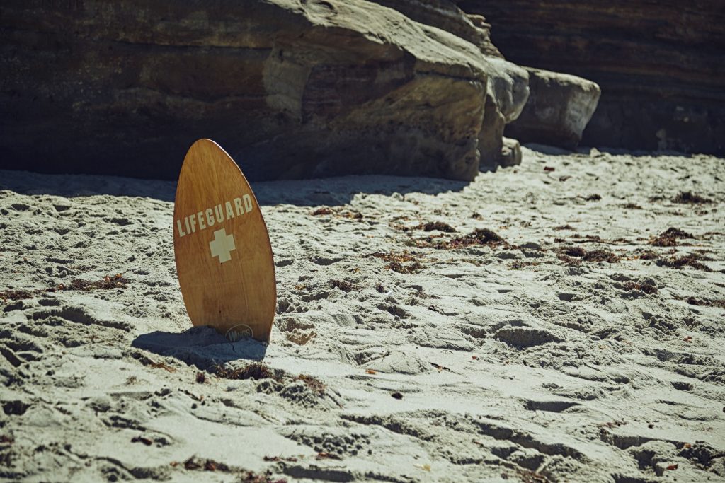 lifeguard sign